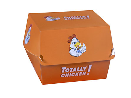 Printed Paper Burger Box Packing