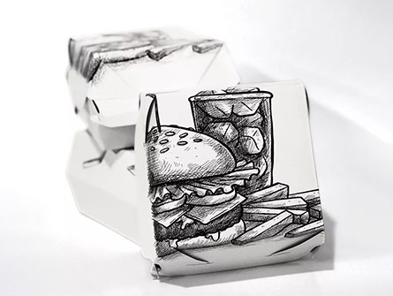 Fast Food Lunch Takeaway Packaging