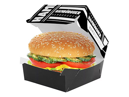 Takeway Food Box Packaging With Logo