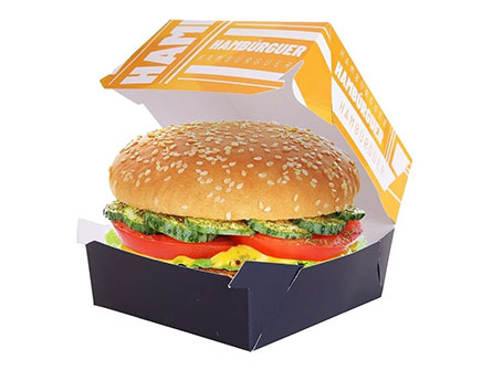 Takeway Food Box Packaging With Logo