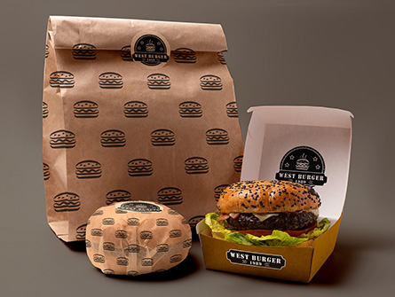 Custom Food Packaging Burger Box