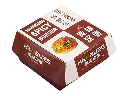 Food Grade Paper Burger Box