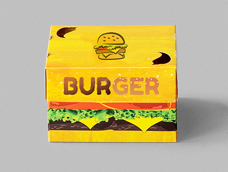 Delivery Box Hamburger Package