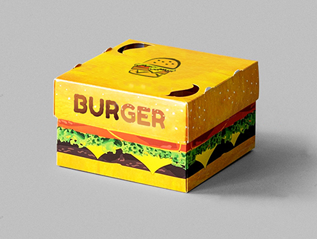 Delivery Box Hamburger Package