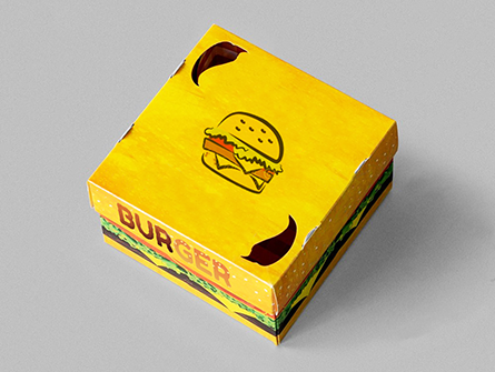 Delivery Box Hamburger Package