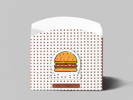 Paper Holder Hamburger Food Box