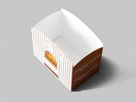 Paper Holder Hamburger Food Box