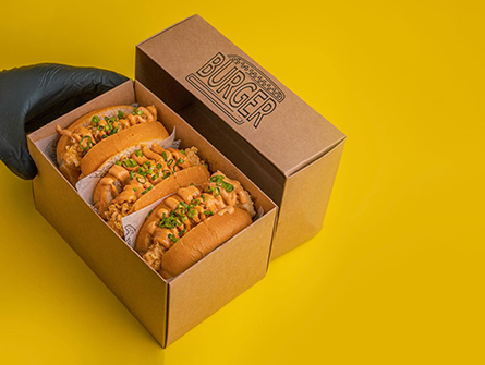 Takeaway Burger Chicken Box