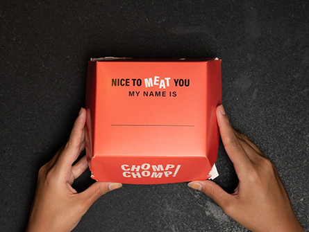 Food Grade Red Burger Box