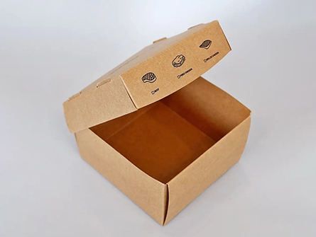 Kraft Paper Burger Box