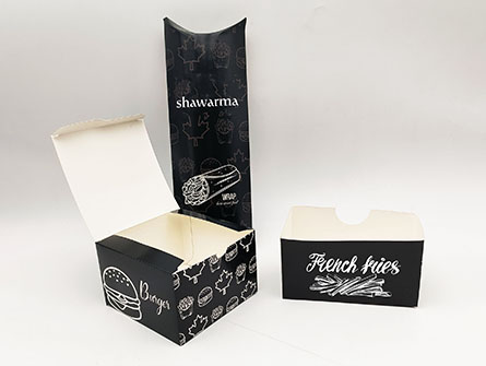 French Fries Hamburger Packaging Box