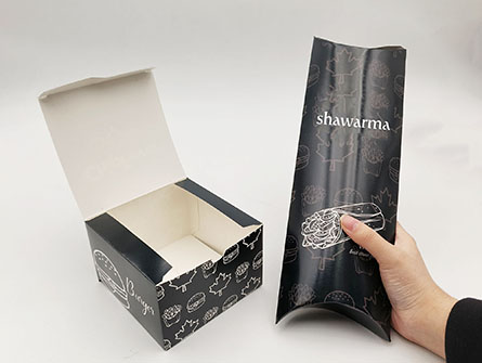 French Fries Hamburger Packaging Box