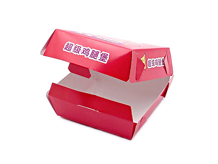 Hamburger Packaging Box Customized