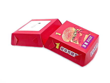 Hamburger Packaging Box Customized