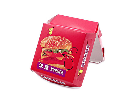 Hamburger Packaging Box Customized