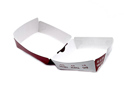 New Design Burger Paper Box For Food Packing