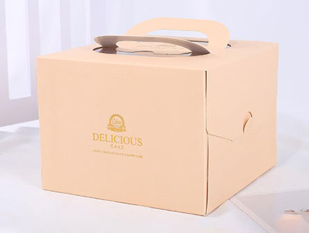 Cake Box With Handle