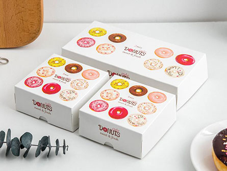 Doughnut Box With Insert