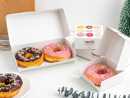 Doughnut Box With Insert