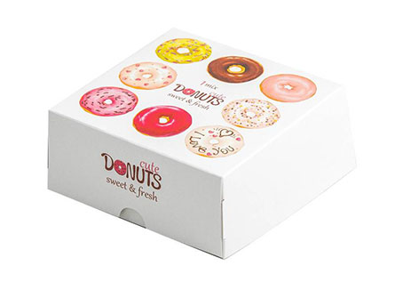 Doughnut Box With Insert