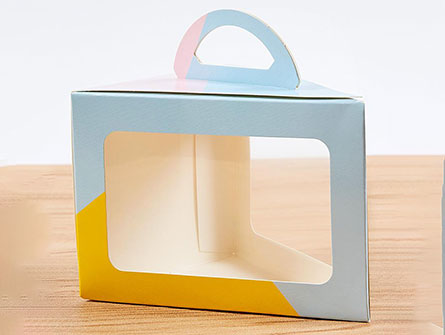 Paper Cake Box With Handle