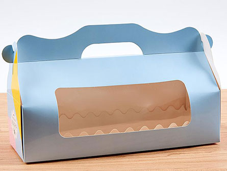 Paper Cake Box With Handle