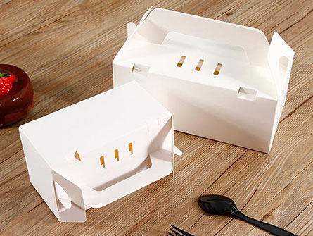 Plain White Cake Box