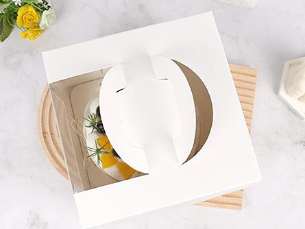 Window Packaging Box For Cake