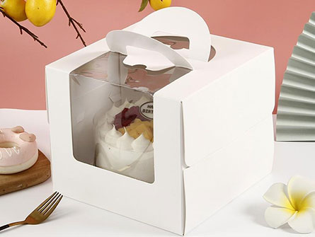 Window Packaging Box For Cake