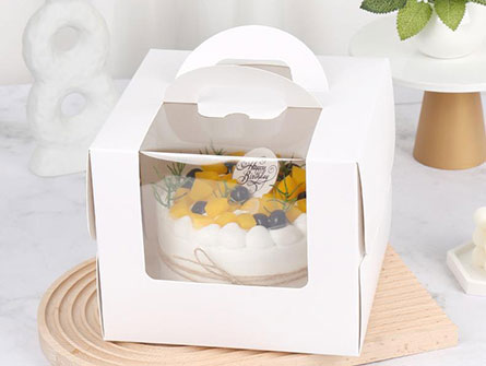 Window Packaging Box For Cake