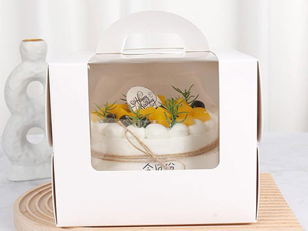 Window Packaging Box For Cake