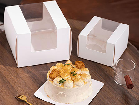 Kraft Cake Box Wedding Favor