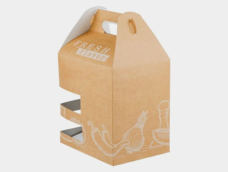 Food Box With Cup Holder