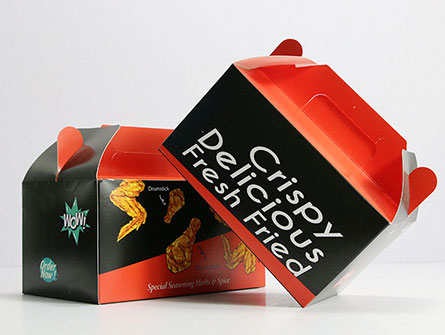 Fried Chicken Packaging Box With Handle