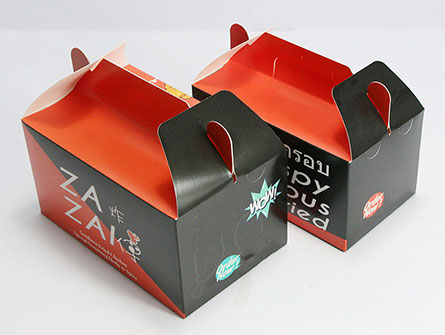 Fried Chicken Packaging Box With Handle