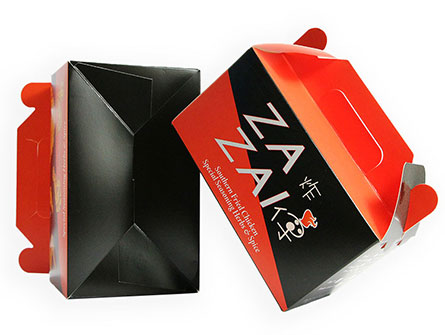 Fried Chicken Packaging Box With Handle