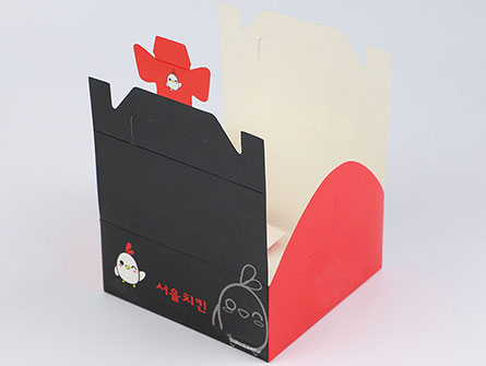 Fried Chicken Packaging Box With Handle