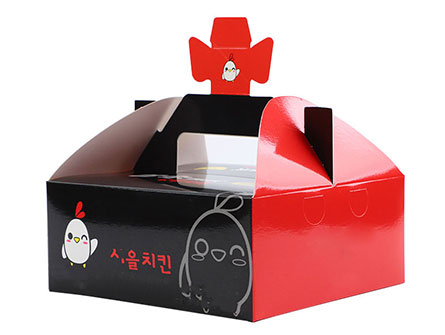 Fried Chicken Packaging Box With Handle