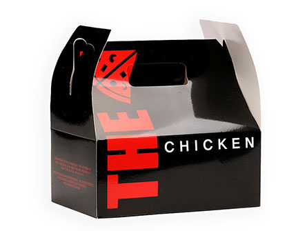 Take Away Food Box With Handle