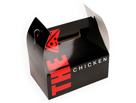 Take Away Food Box With Handle