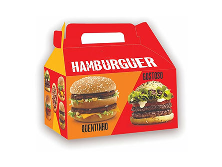 Sandwich Hamburger Packing Box