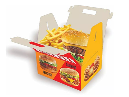 Sandwich Hamburger Packing Box