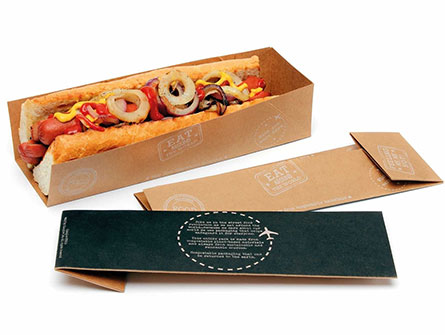 Takeway Food Box Eco Friendly Hamburger Box