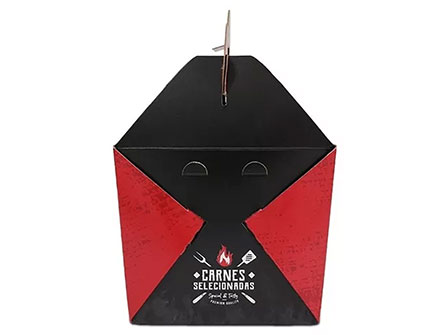 Take Away Packaging Box With Handle