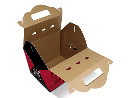 Take Away Packaging Box With Handle