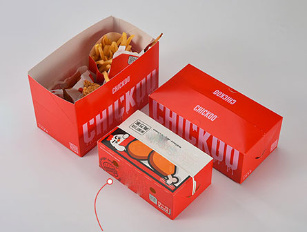 Customer Print Fried Chicken Box