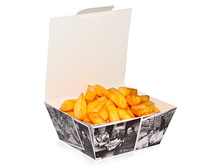 Fish And Chips Packaging Box