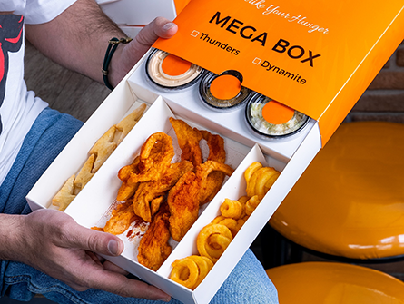 Fried Food With Dipping