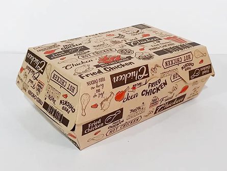 Custom Printed Fried Food Box