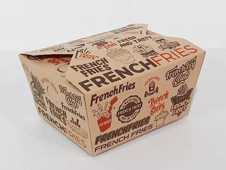 Custom Printed Fried Food Box